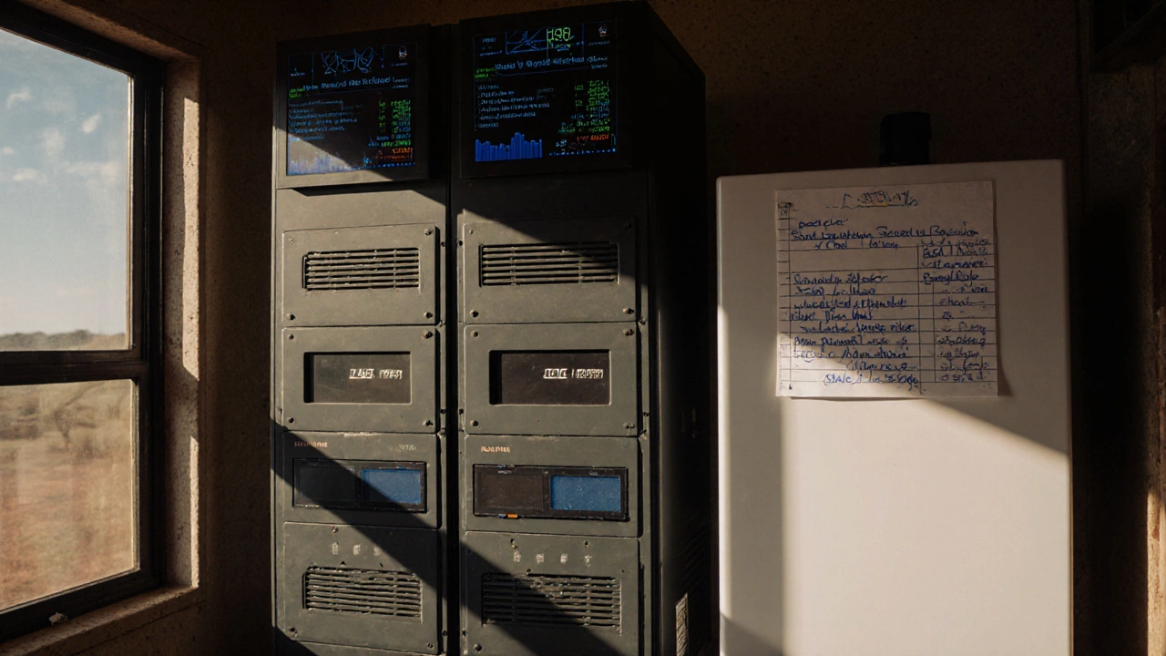 Community mining co-op control panel showing renewable energy usage and donations to a local school.