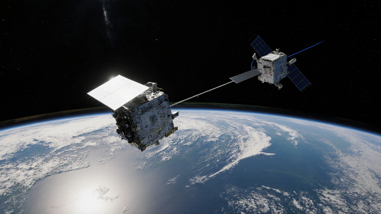 Formation Flying Satellites: How Relative Navigation and Control Make Space Missions Possible