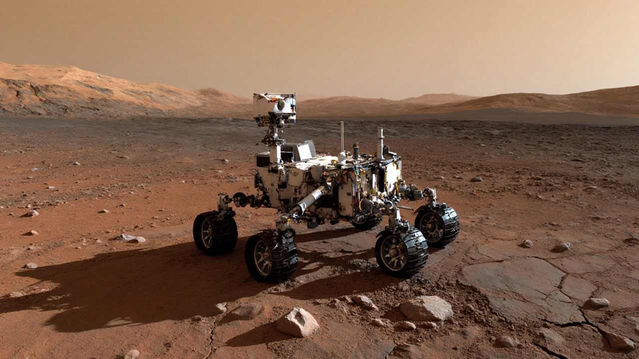 Mars Rovers: From Curiosity to Perseverance