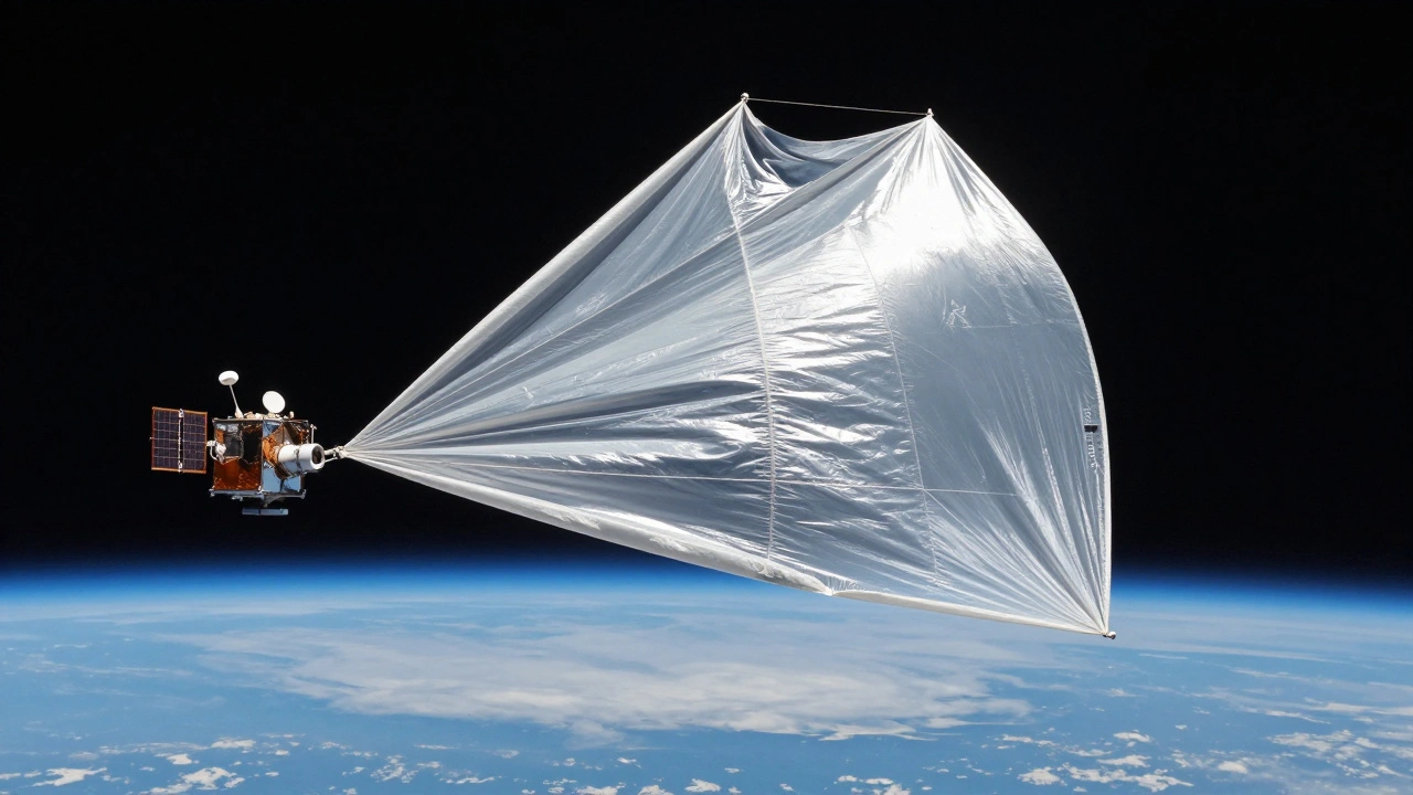 Drag Sails and Deorbit Devices: Responsible End-of-Life for Satellites