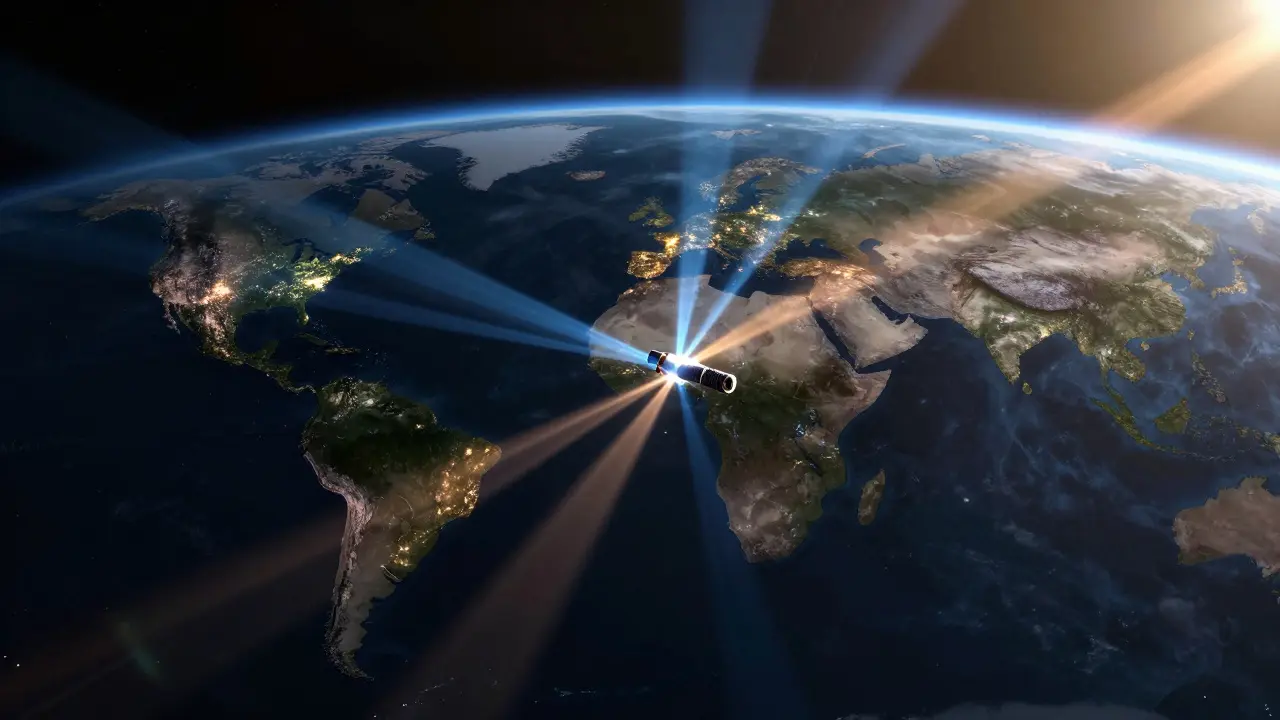 Frequency Reuse and Spot Beams: How High Throughput Satellites Maximize Capacity