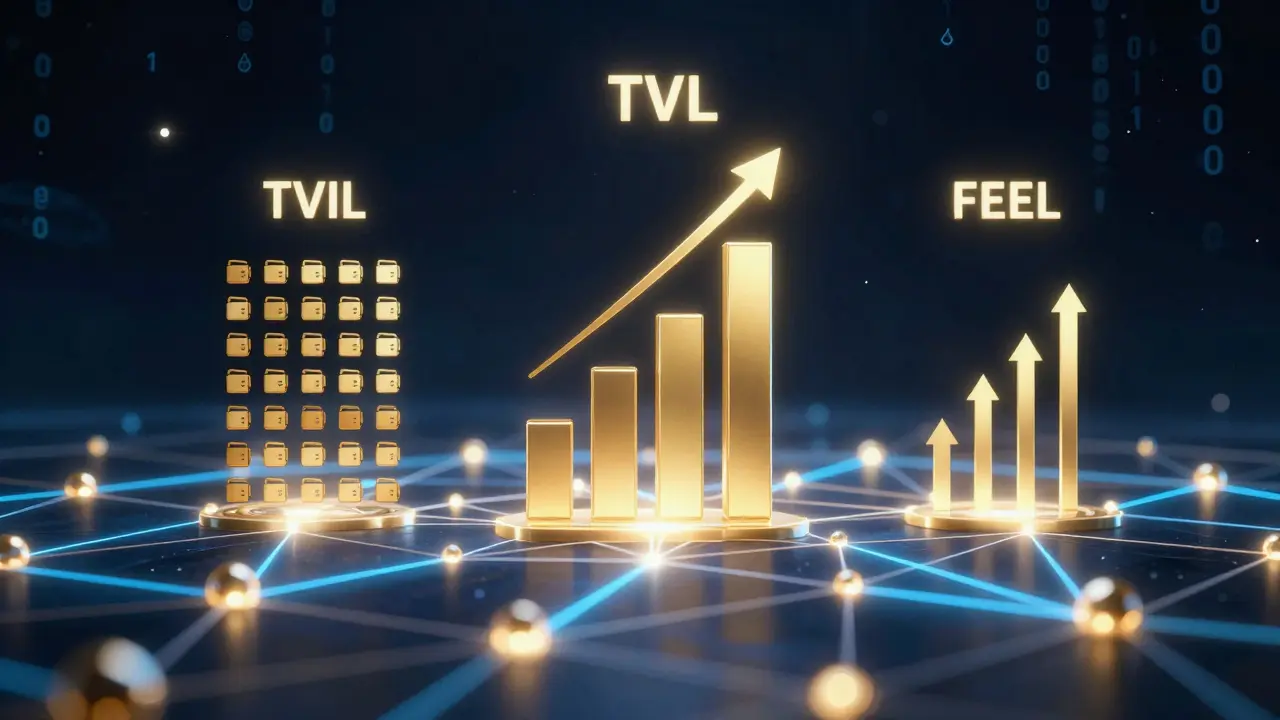 On-Chain Metrics for Altcoins: TVL, Active Addresses, and Fees Explained