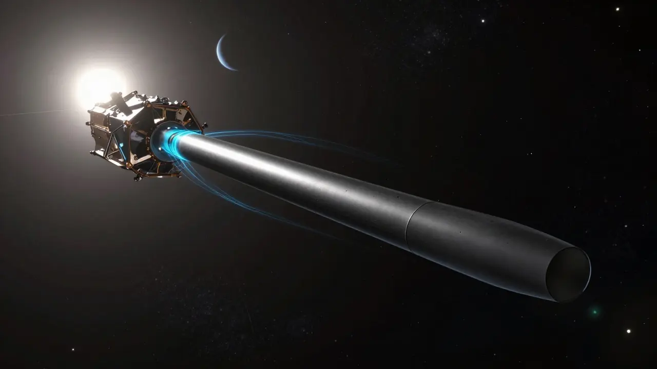How Magnetometer Booms Reduce Spacecraft Magnetic Noise for Better Science