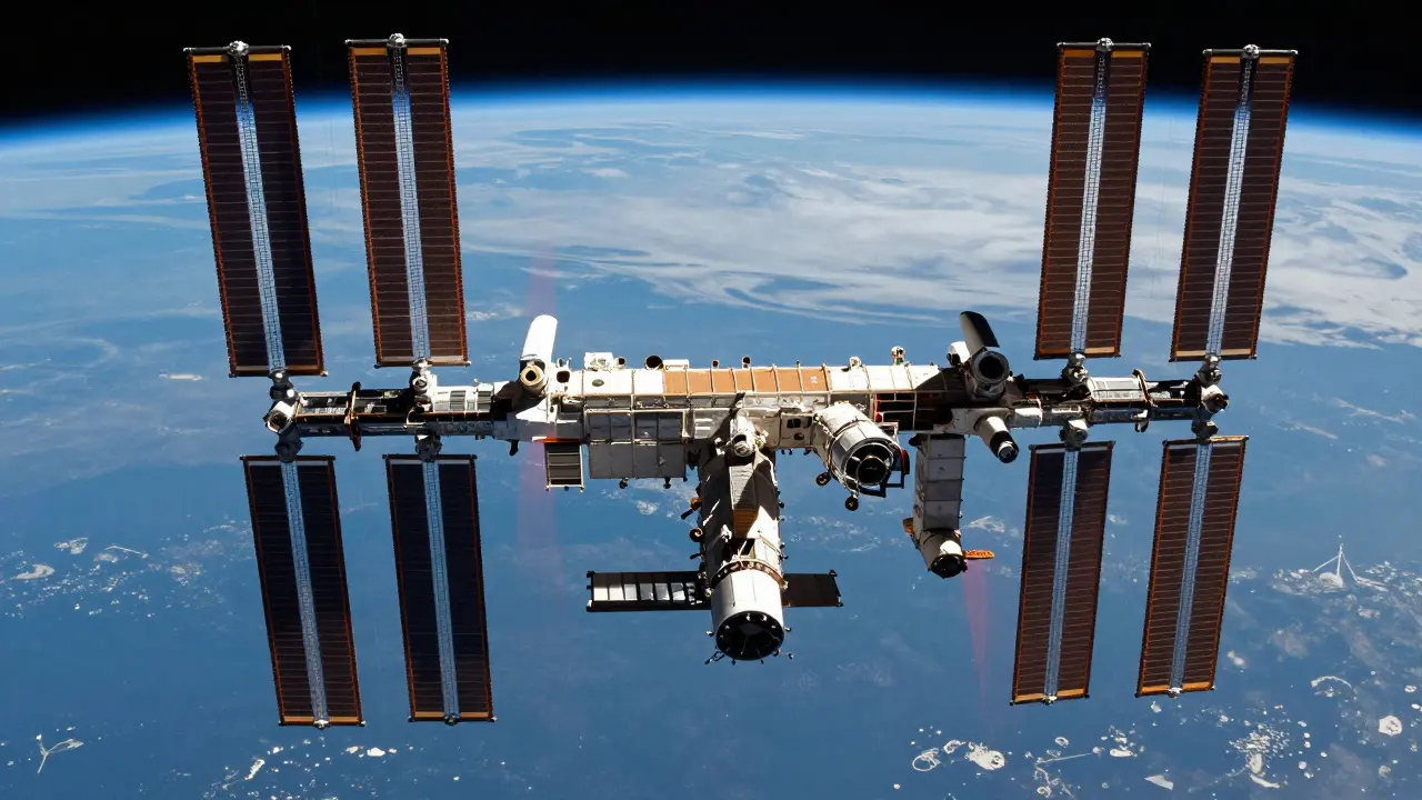 How ISS Reboost Maneuvers Keep the Station Afloat in Orbit
