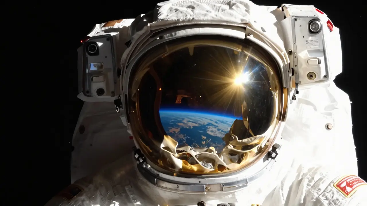 How Astronaut Visors Work: Sun Protection and Visibility in Spacewalks