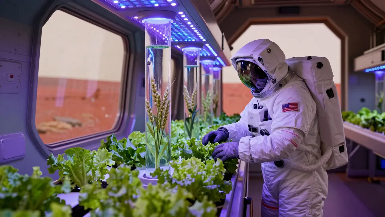 Advanced Life Support: How Bioregenerative Systems and Closed Loops Sustain Space Travel