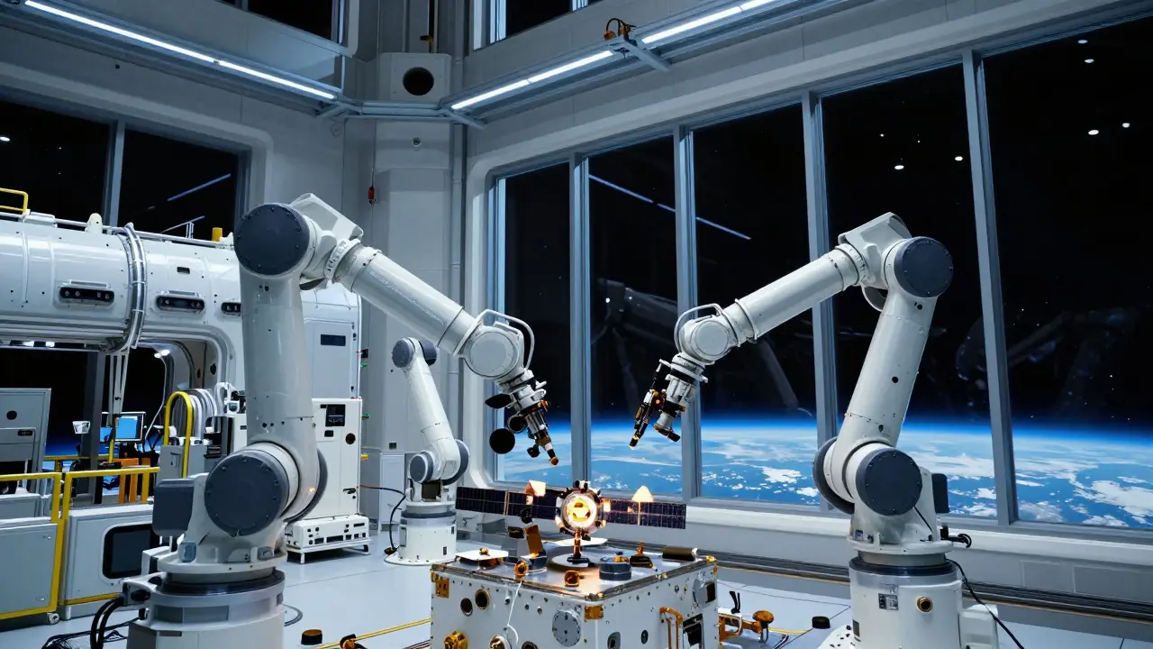 In-Space Factory Concepts: Modular Production Lines in Orbit