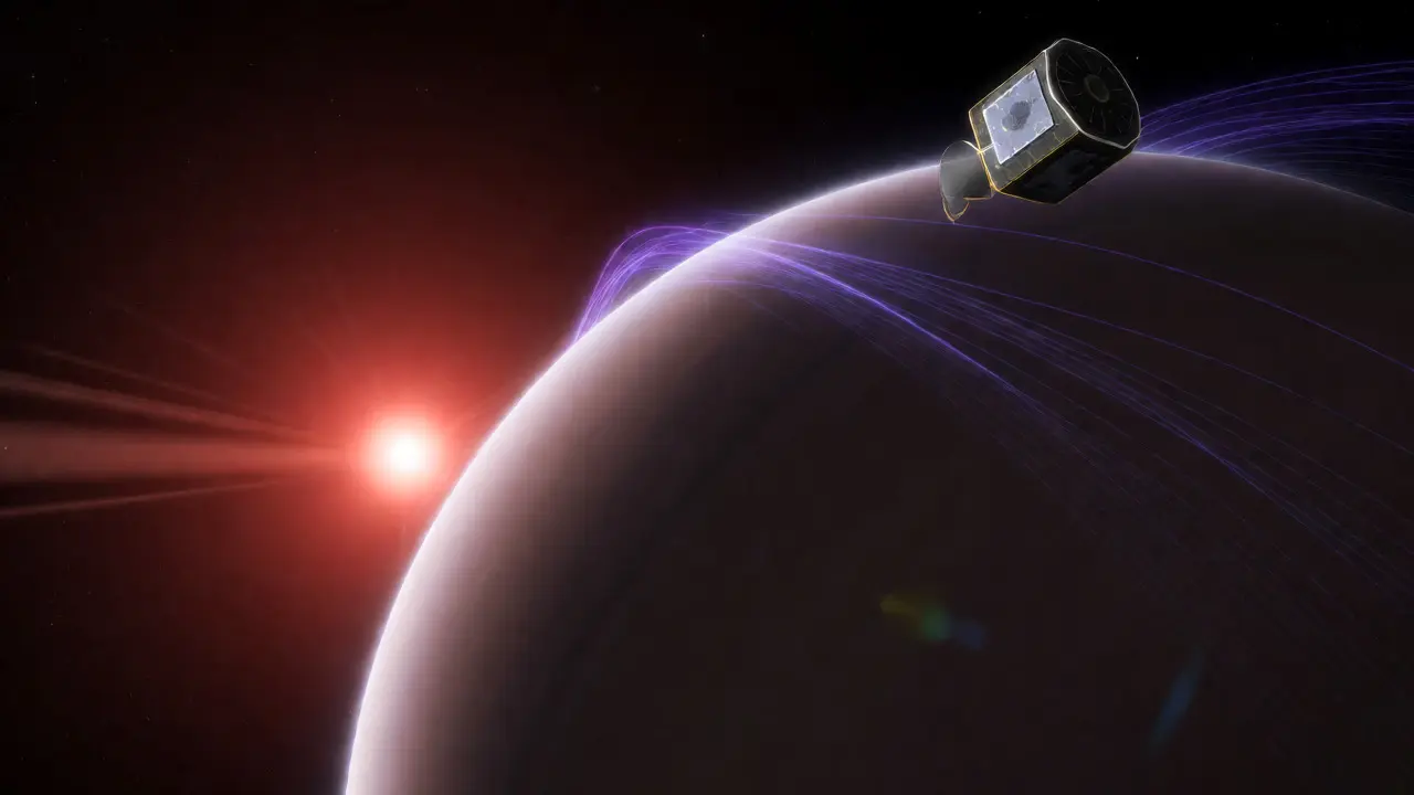 CubeSat observing an exoplanet transit with ultraviolet atmospheric escape.