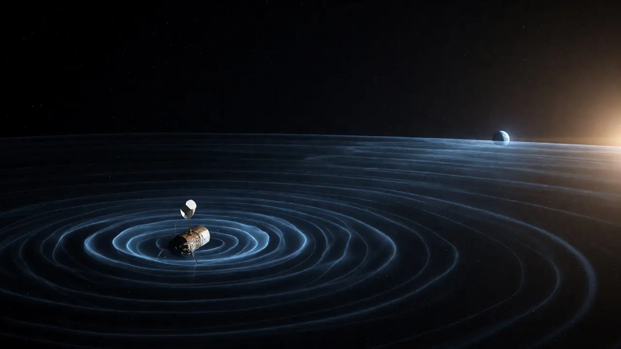 Deep Space Communication: Why Signal Strength Drops and Delay is Unavoidable