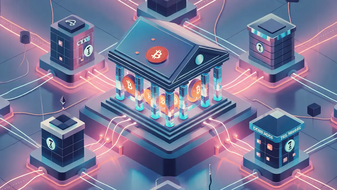Fortified digital vault with blockchain connections